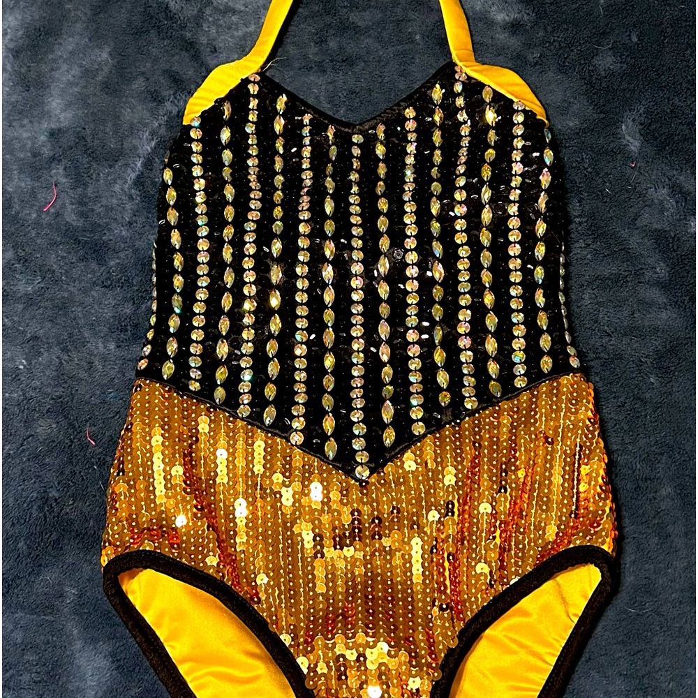 Jazz dance costume. Broadway style.